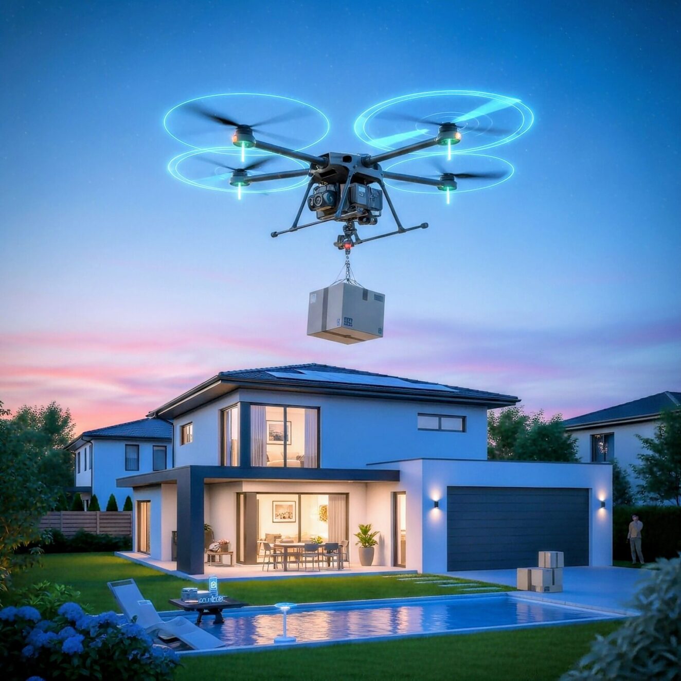 The remote drone and better autonomous delivery
