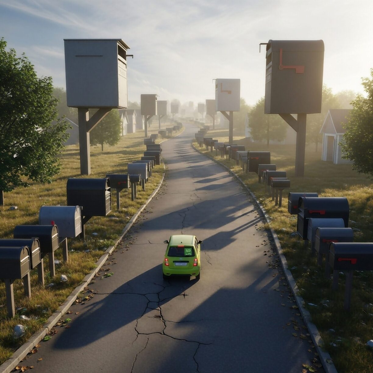 How to squeeze a road trip between the mailboxes