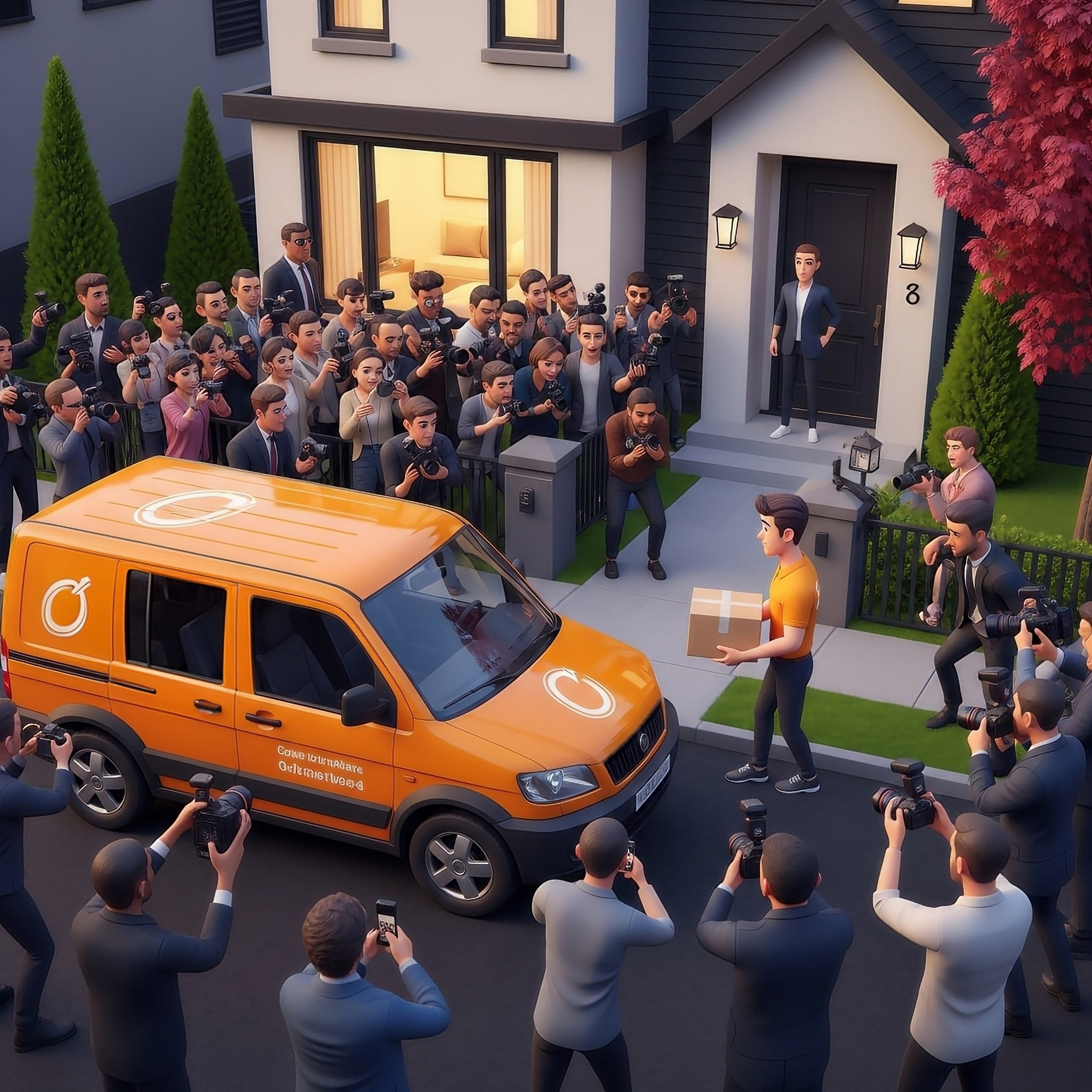 Better last mile logistics for improved delivery privacy